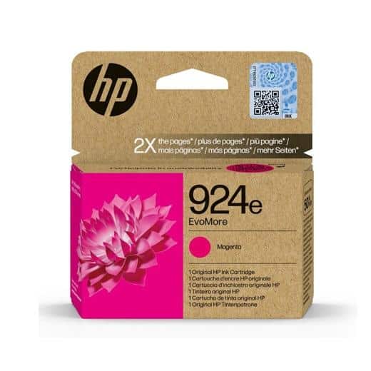 HP TINTA MAGENTA 800P OFFICEJET PRO 8120, 8130 SERIES - 924E  (ALTA CAPACIDAD XL)