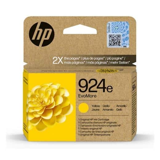 HP TINTA AMARILLO 800P OFFICEJET PRO 8120, 8130 SERIES - 924E  (ALTA CAPACIDAD XL)