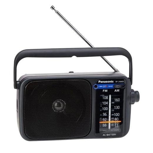 PANASONIC RADIO AM/FM, ALTAVOZ, ENTRADA AURICULARES NEGRO