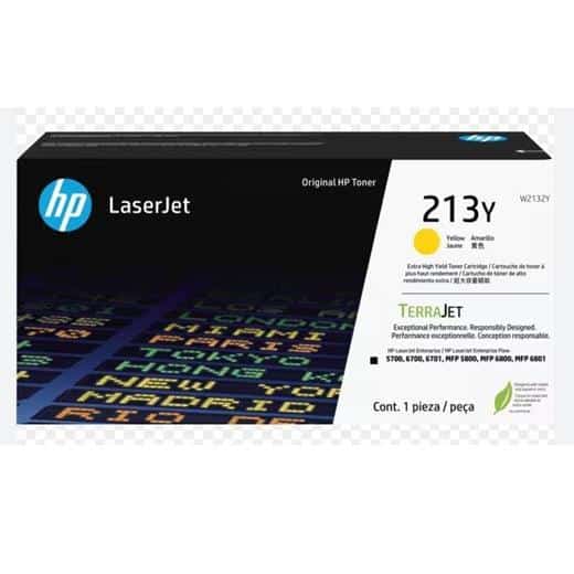 HP TONER AMARILLO LASERJET ENTERPRISE 5700, 5700DN, 6701DN, 6700, 6700DN, MFP 5800, 5800DN, 5800F, 6800, 6800DN - Nº 213Y