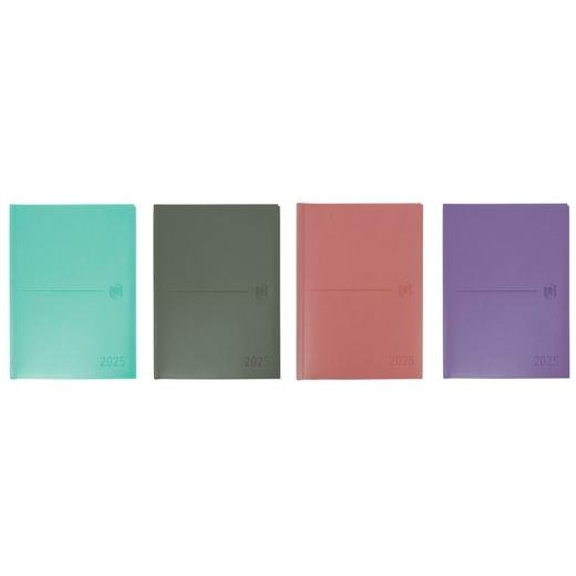 OXFORD AGENDA ANUAL MODERN A5 DÍA PÁGINA 2025 C/SURTIDOS PASTEL
