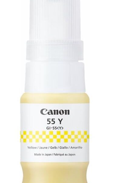 CANON BOTE TINTA AMARILLO PIXMA MAXIFY GX 1050/2050 - GI 55Y