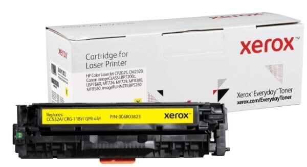 XEROX EVERYDAY TONER AMARILLO PARA COLOR LASERJET CP2025 (CC531A - CRG118C - CPR44Y)