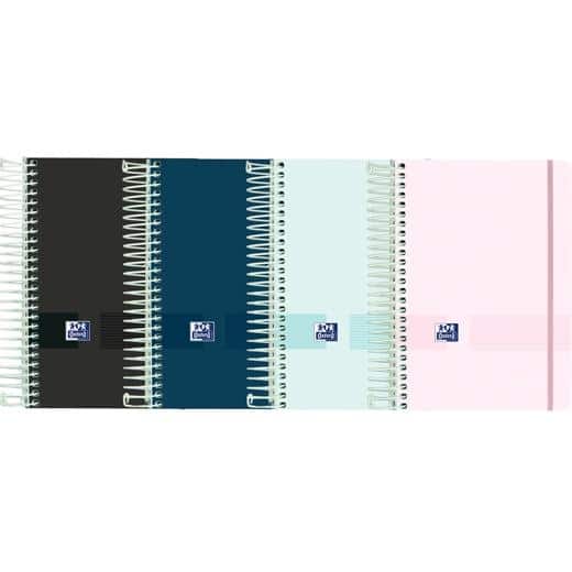 OXFORD AGENDA ESCOLAR LIVE&GO ESPIRAL 8º DP T/PLÁSTICO C/SURTIDOS 2025-2026 CASTELLANO