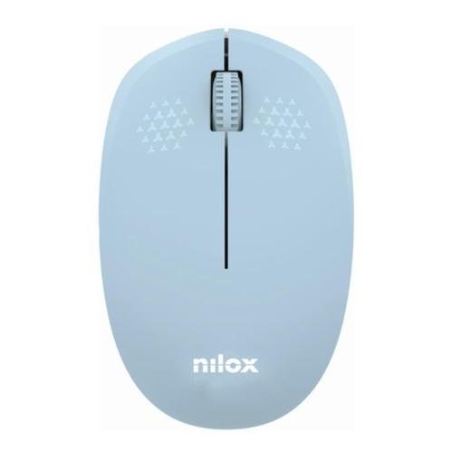 NILOX RATÓN INALÁMBRICO 1000PPP AZUL