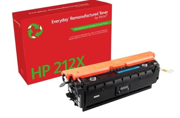 XEROX EVERYDAY REMANUFACTURED TONER CIAN PARA HP COLOR LASERJET M554/M555 -  MFP 578 - 212X - W2121X