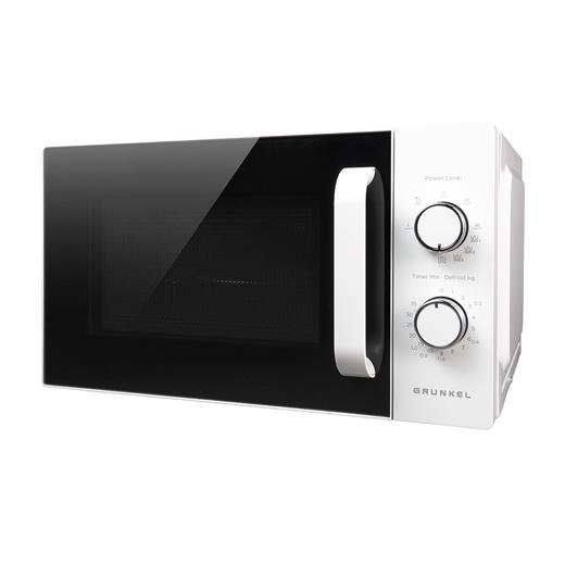 GRUNKEL MICROONDAS CON GRILL 800W 20L BLANCO