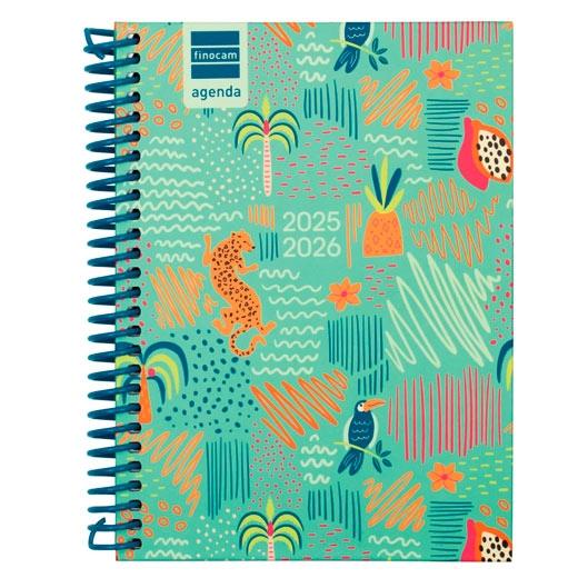 FINOCAM AGENDA DIVA PARA ESTUDIANTES ESPIRAL 8º SVH SELVA 2025-2026