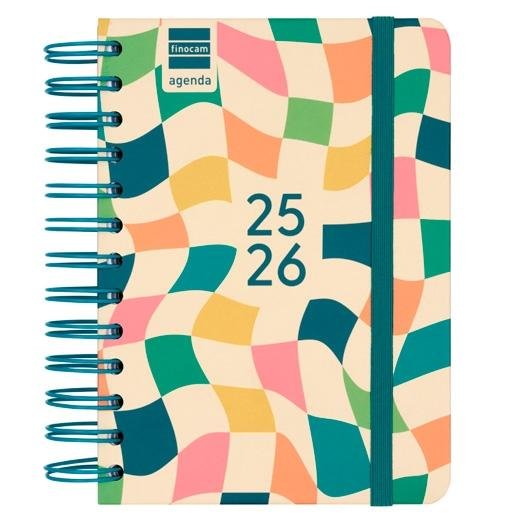 FINOCAM AGENDA COSMO PARA ESTUDIANTES ESPIRAL DOBLE 8º 1DP KAI 2025-2026