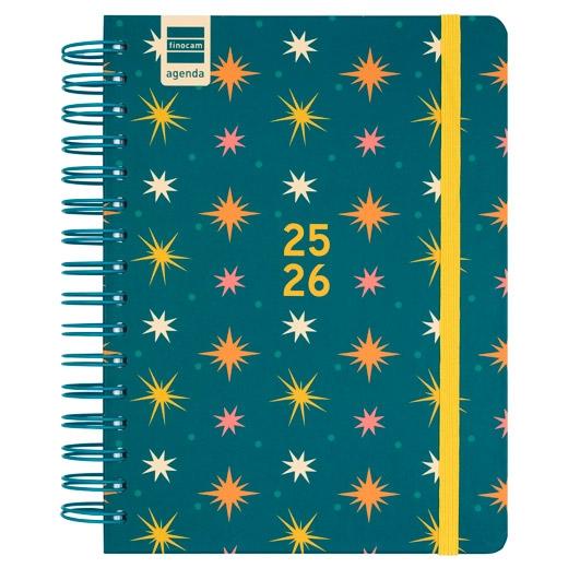 FINOCAM AGENDA COSMO PARA ESTUDIANTES ESPIRAL DOBLE 4º 1DP STARS 2025-2026