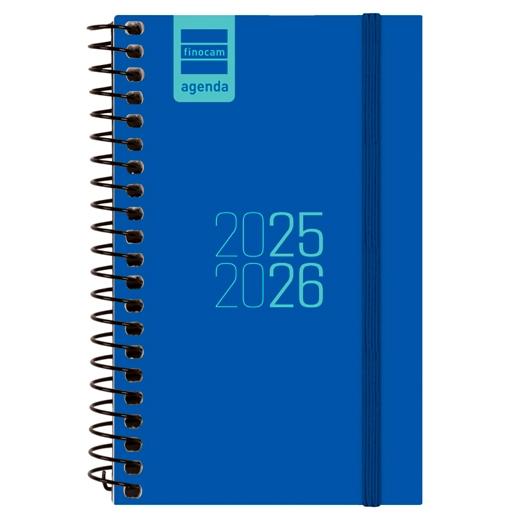 FINOCAM AGENDA PARA ESTUDIANTES ESPIRAL E3 - 79X127MM SVH AZUL 2025-2026