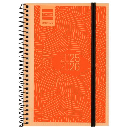 FINOCAM AGENDA PARA ESTUDIANTES ESPIRAL E8 - 120X171MM SVH PERSONALIZABLE 2025-2026