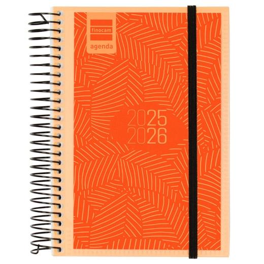 FINOCAM AGENDA PARA ESTUDIANTES ESPIRAL E8 - 120X171MM 1DP PERSONALIZABLE 2025-2026