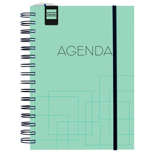 FINOCAM AGENDA INSTITUT PARA ESTUDIANTES ESPIRAL DOBLE 4º SVV TURQUESA 2025-2026