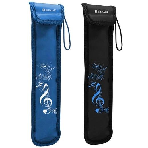 BISMARK FUNDA PARA FLAUTA MÚSICA CON ASA COLORES SURTIDOS