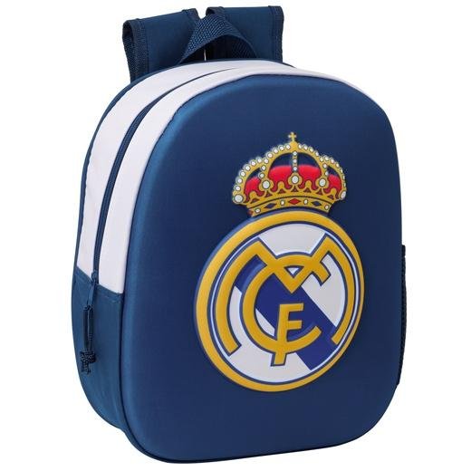 SAFTA MOCHILA 3D REAL MADRID