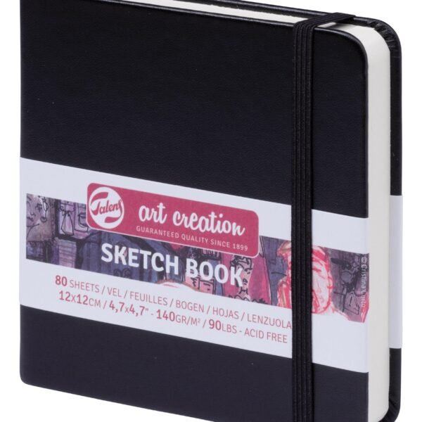 TALENS ARTS CREATION CUADERNO BOCETOS 12X12CM 80H 140GR NEGRO