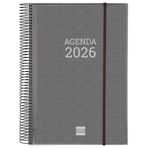 FINOCAM AGENDA ESPIRAL PERSONALIZABLE E40-210X297MM 1DP TAPA PP 2026