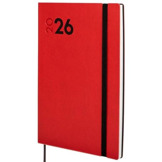 FINOCAM AGENDA DYNAMIC MARA Y10-140X204MM SVV TAPA BLANDA ROJO 2026