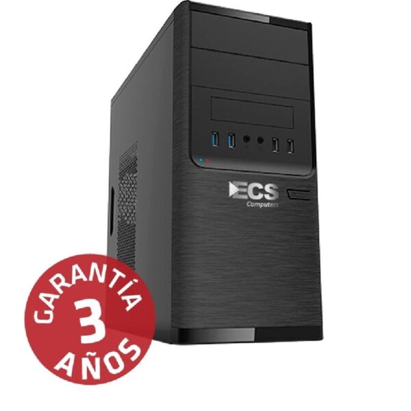ECS ORDENADOR DE SOBREMESA DS520 INTEL I5-12400 32GB RAM  512 SSD NMVE WINDOWS 11 PRO  3 AÑOS DE GARANTÍA LABORATORIO